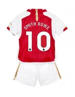 Arsenal Emile Smith Rowe #10 Domácí dres pro děti 2023-24 Krátký Rukáv (+ trenýrky)